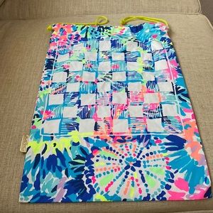 Lilly Pulitzer Drawstring Bag